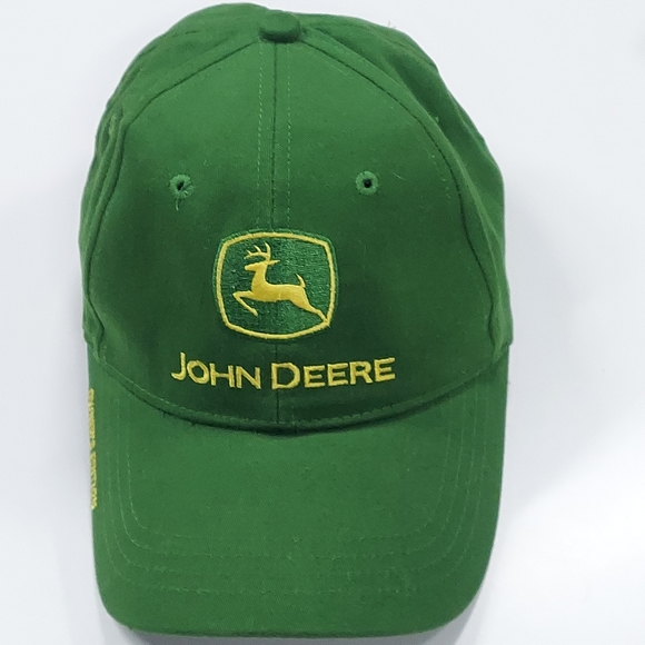 John Deere Owners Edition Adjustable Strap Back Baseball Ball Cap - Picture 9 of 15